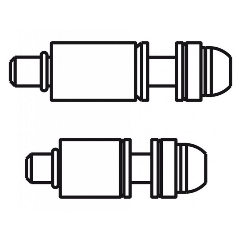 Kit adattatori per freni disco 160mm PostMount viti titanio