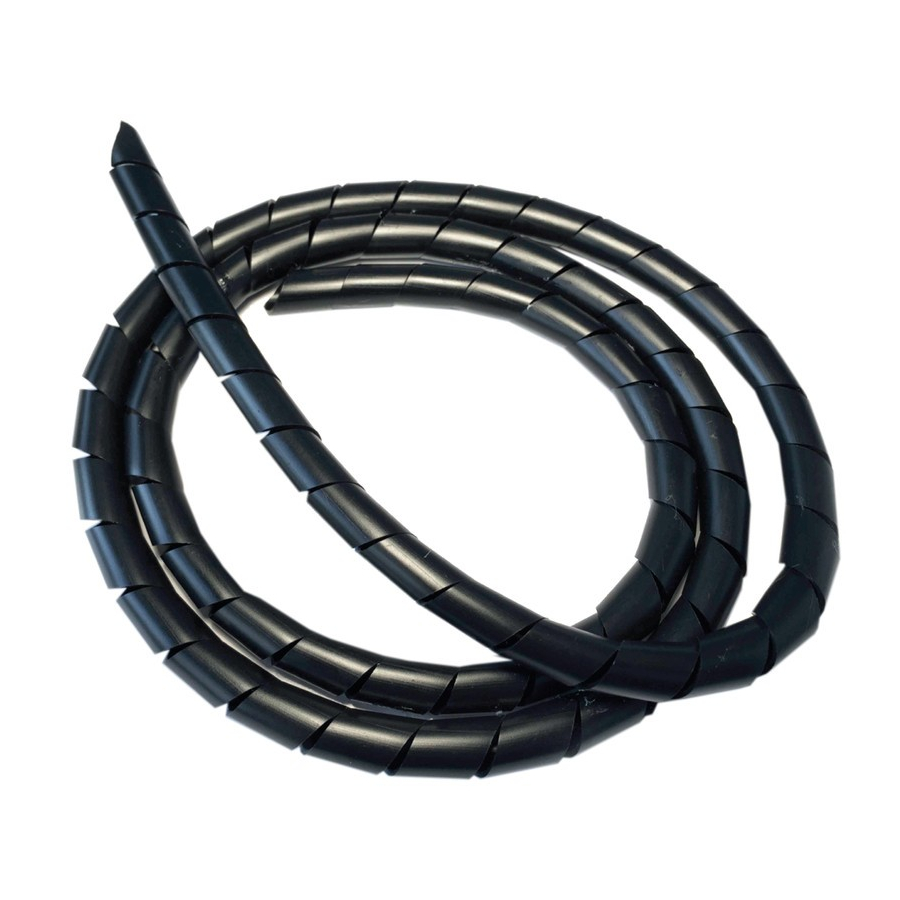 Nastro a spirale flessibile per cavi comandi ebike 5m x 6mm