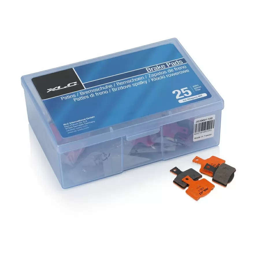 disc brake pads magura mt bp-o32 shop box with set 25 pieces - image