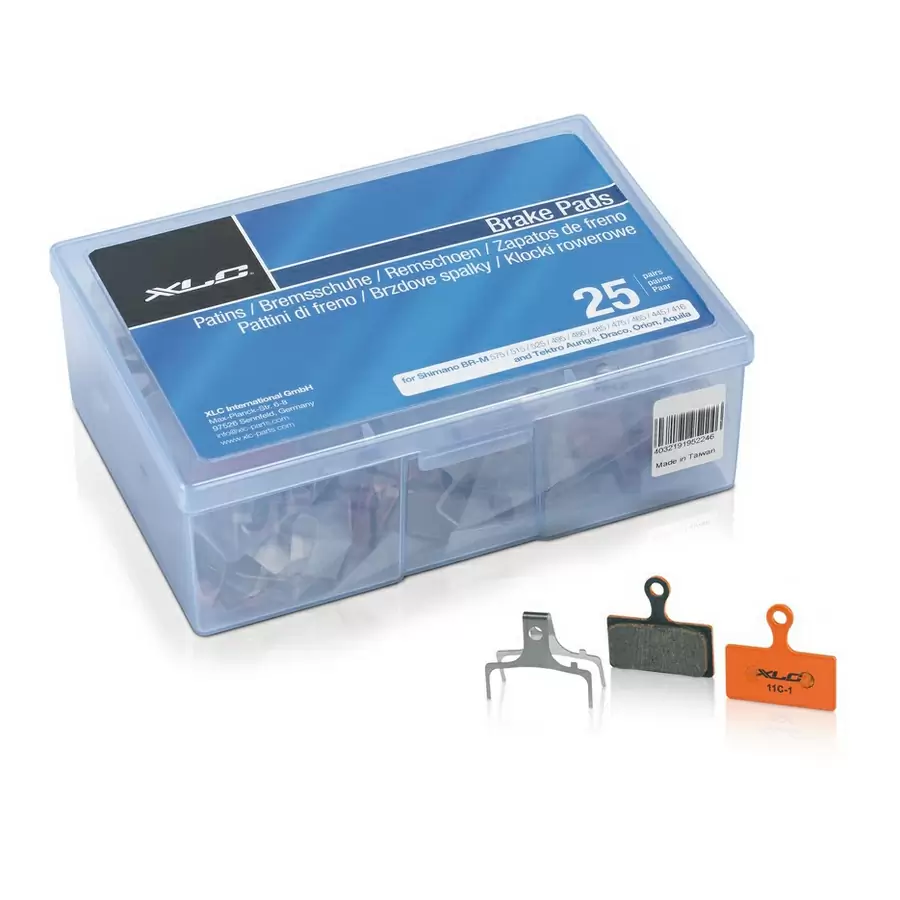 Disc brake pads Shimano BR-M985 workshopbox with 25 pieces - image