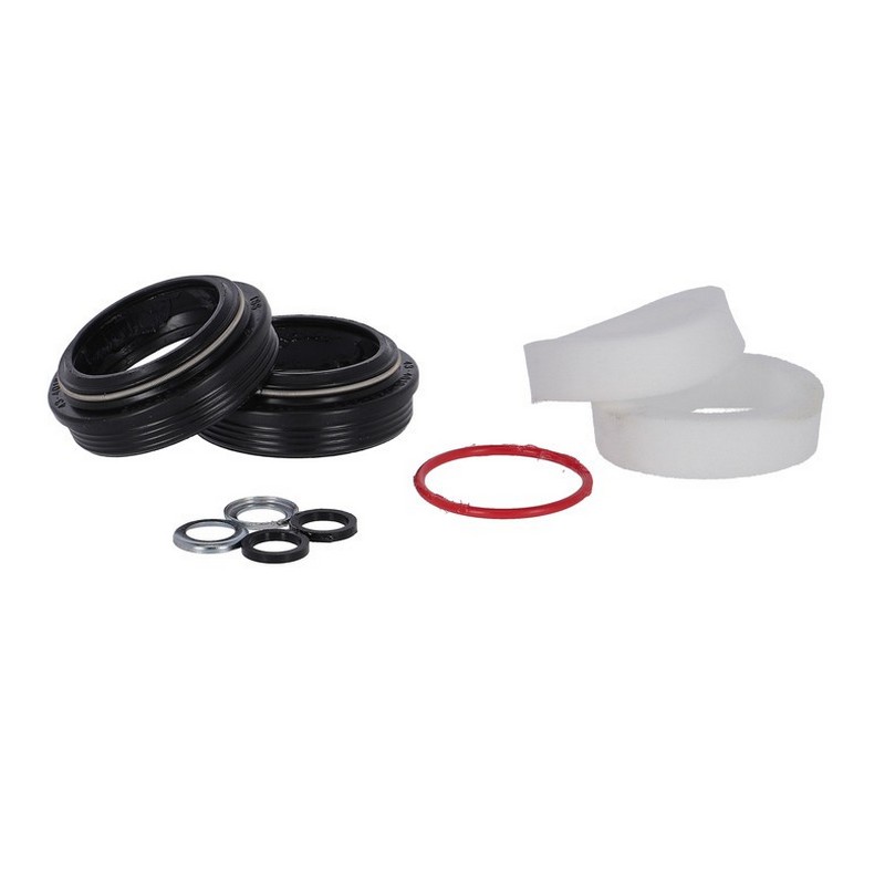 Upgrade-Kit Gabelstaubschutz 30 mm mit schwarzem Flansch
