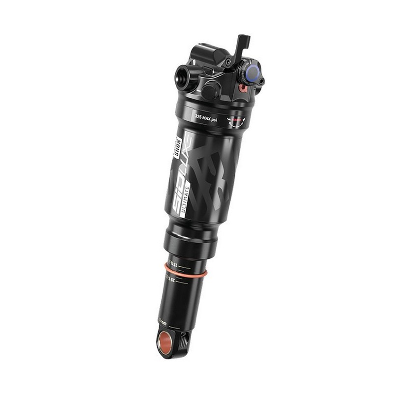 Ammortizzatore SIDLuxe Ultimate Remote 2P A2 Nero 185x47 5 Trunnion 2 pos InPull