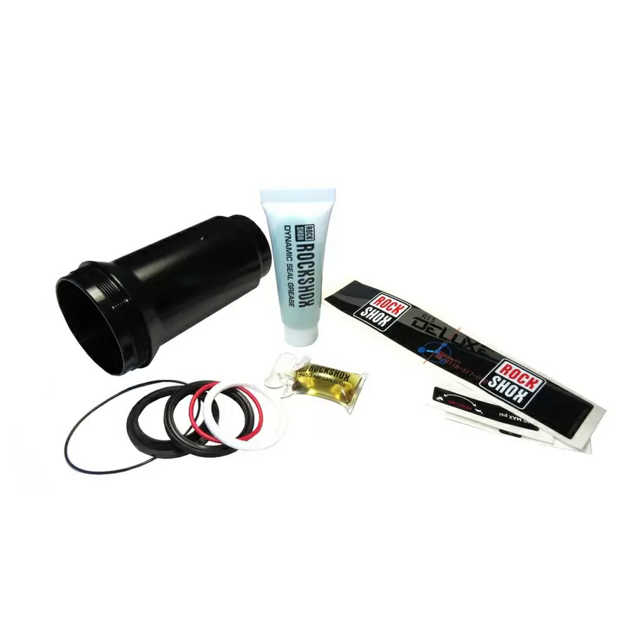 Air Can Metric Solo Air Air Reservoir Unit 185/210 x 47.5-55mm Black Deluxe/Super Deluxe (2017+) - image
