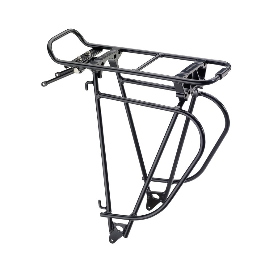 System carrier tourit black, hard anodized, 890 g 28''