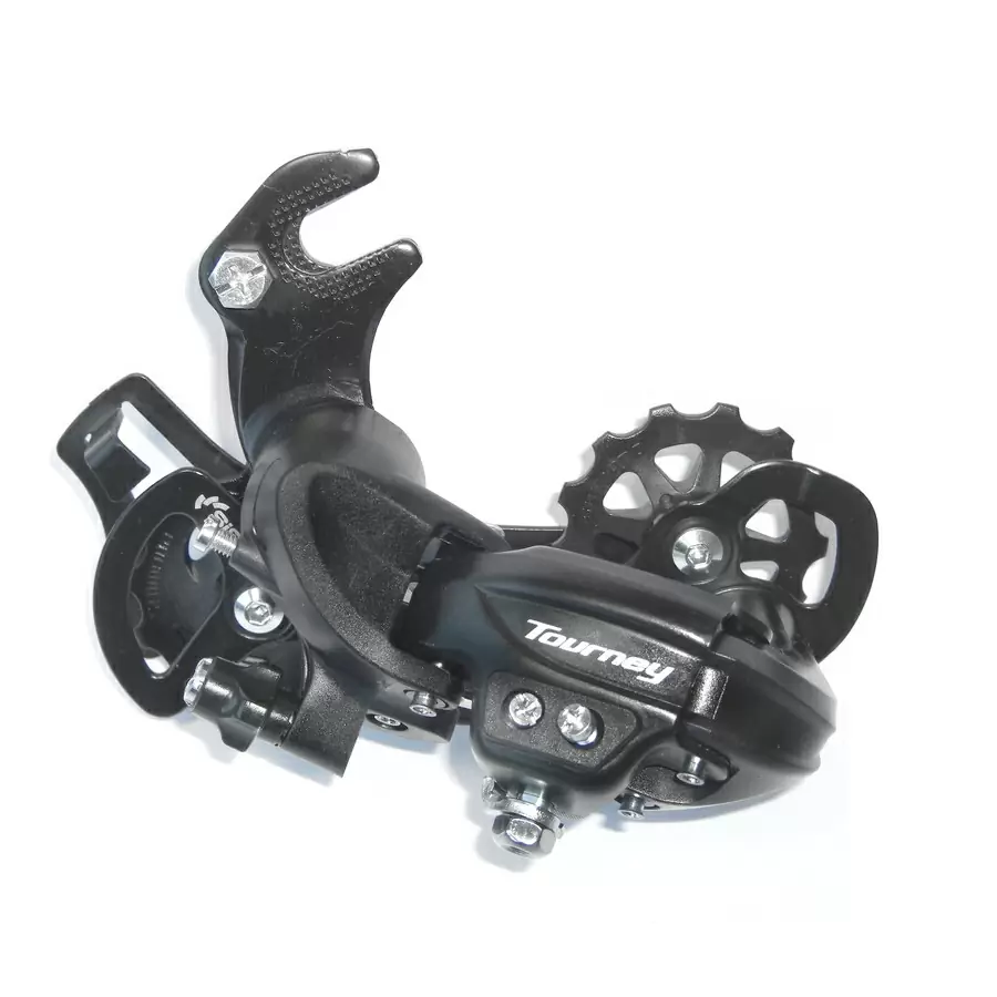 Rear derailleur 6/7-speed Tourney RD-TY300 long cage with adapter - image