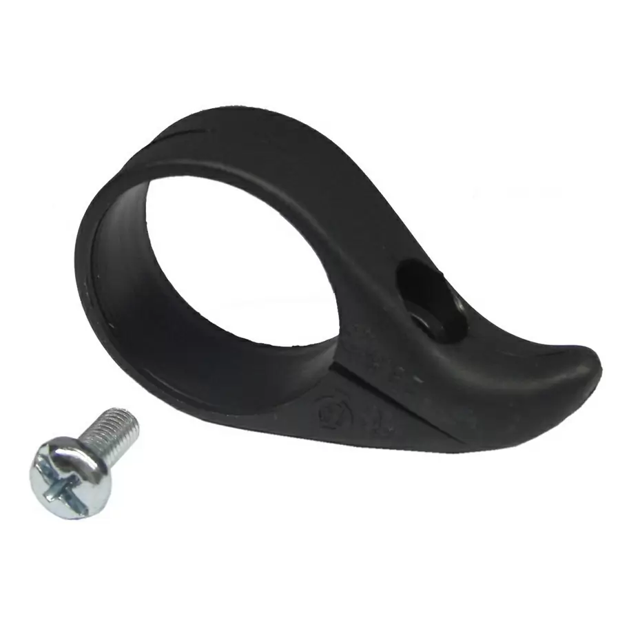 collarino guidacatena 31,8 mm plastica nero - image