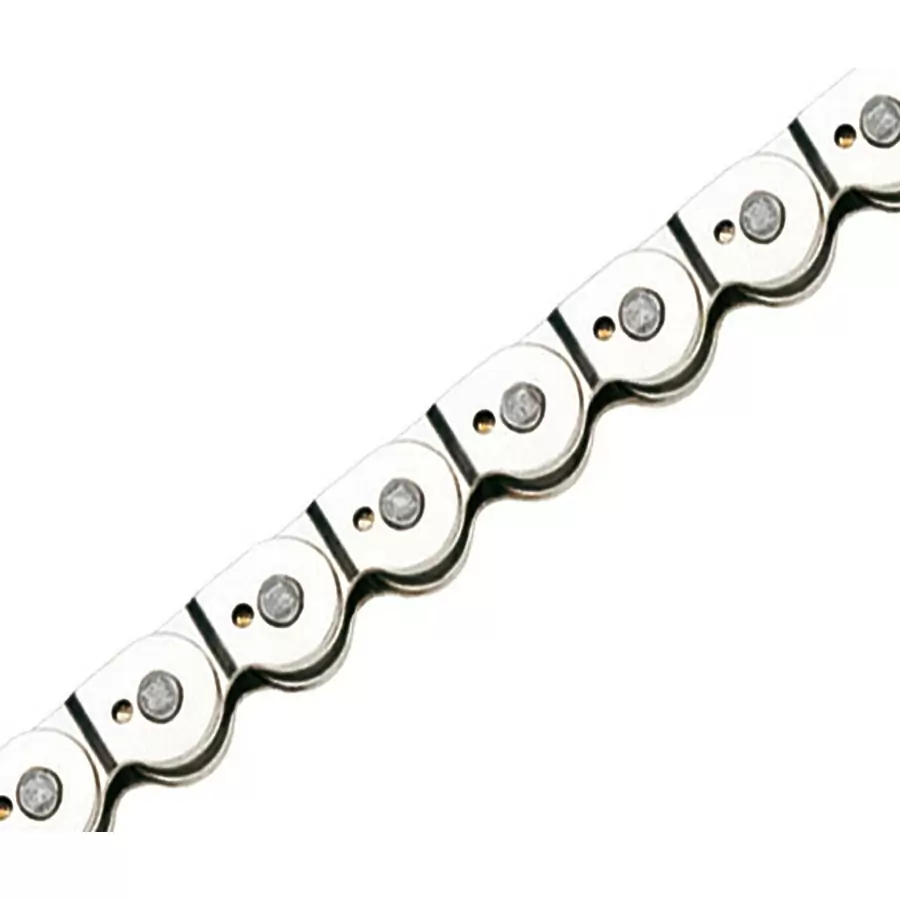 single speed chain magic colour 1/2'' x 1/8'' 102 links silver - image