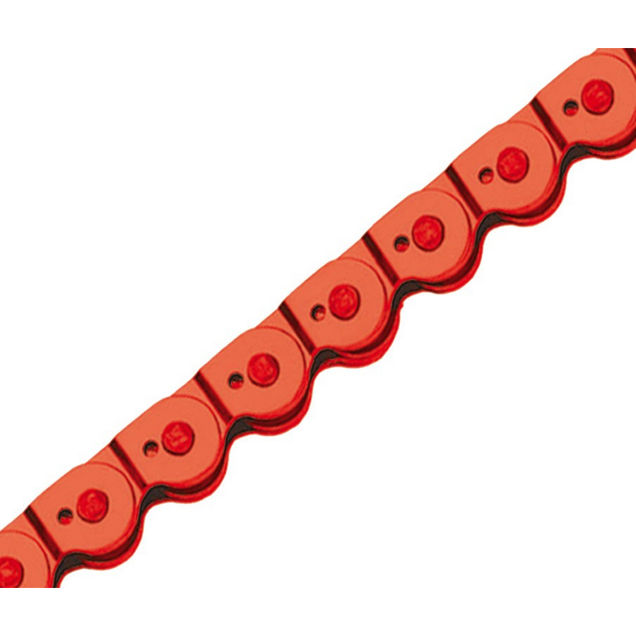 single speed chain magic colour 1/2'' x 1/8'' 102 links red