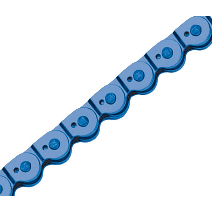 single speed chain magic colour 1/2'' x 1/8'' 102 links blue