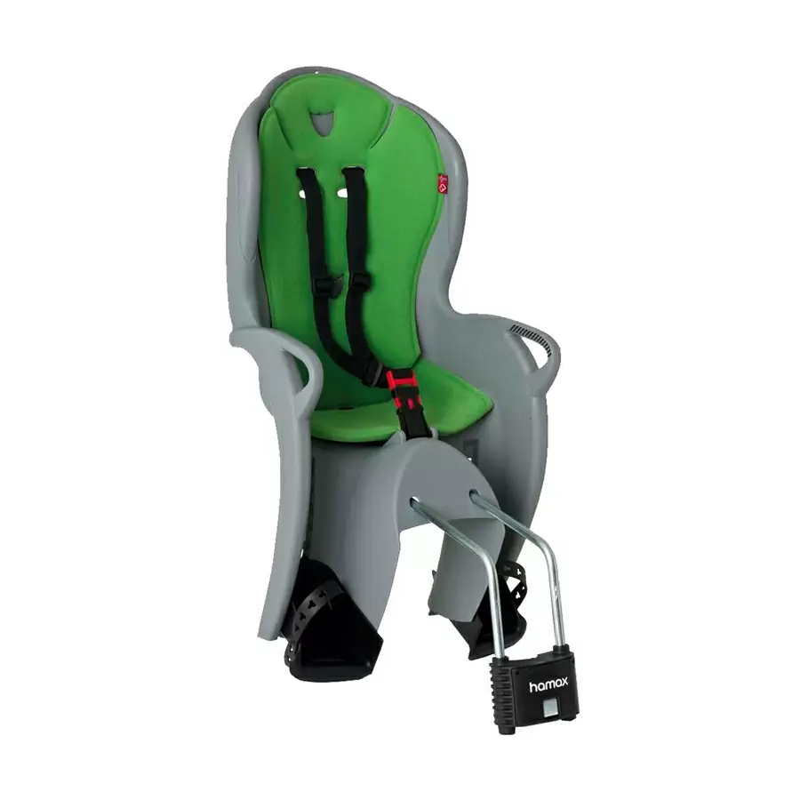 Child seat kiss grey/green - image