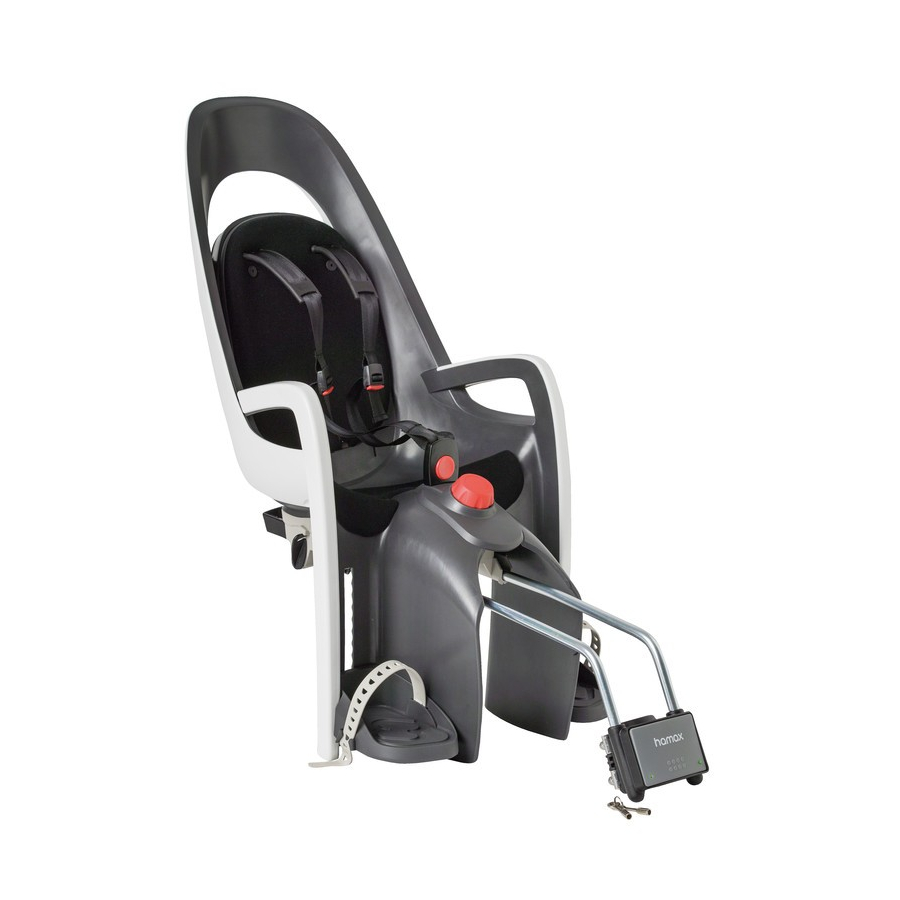 Child seat caress gray/white/black, fastening frame tube