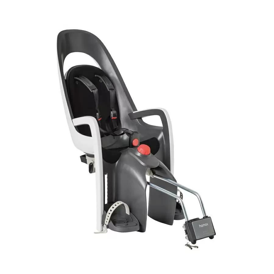 Child seat caress gray/white/black, fastening frame tube - image