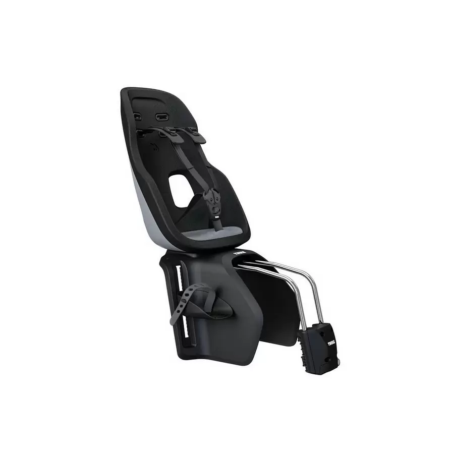 Yepp Nexxt 2 Maxiseggiolino da bici con fissaggio al telaio grigio Monument - image