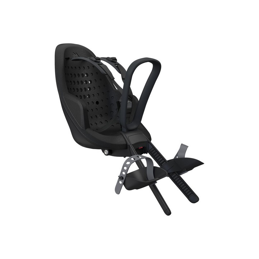Yepp 2 Miniseggiolino da bici con montaggio anteriore nero mezzanotte