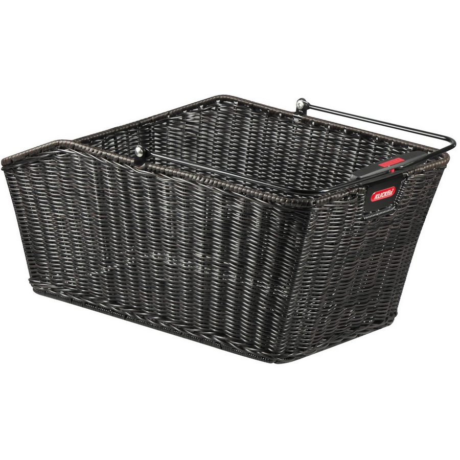 Abfallbehälter hinten Structura GT sw 44x24x20cm gewebt mit Clip 18 Liter