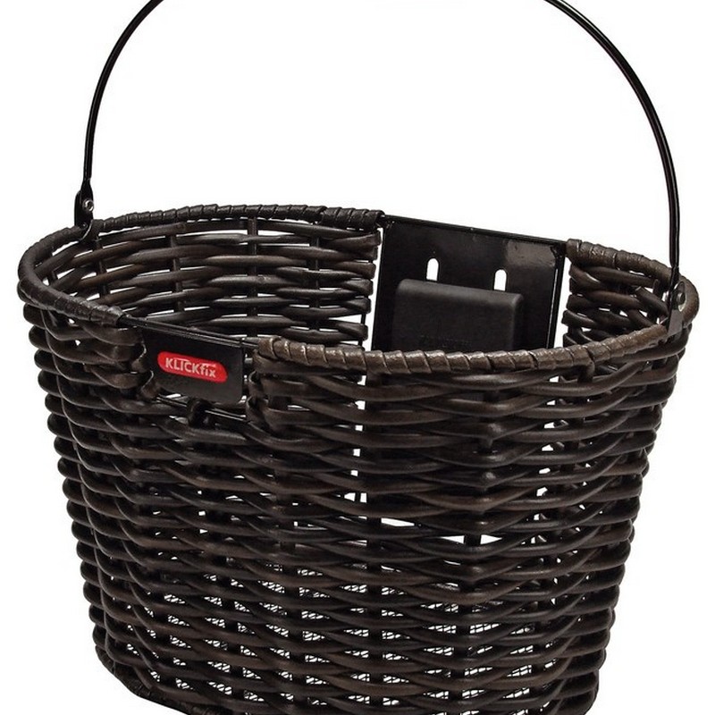 Panier avant Structura ovale 39x24x28cm tissé sans adaptateur 16 litres
