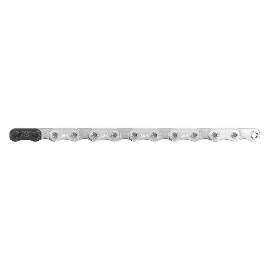 GX T-type chain 126 links Flattop 12v Silver - image