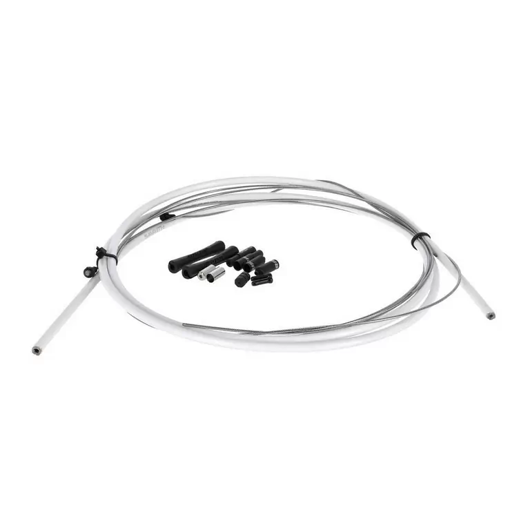 Bremskabelsatz Slick Wire Pro Road 5 mm weiß - image