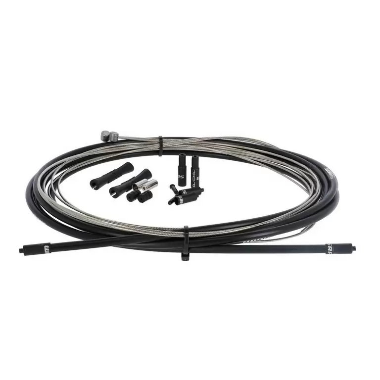 Kit de cables de freno MTB slick wire 5mm negro - image