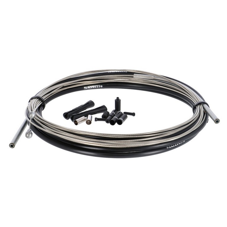 Kit Cavo Freno slick wire xl road nero 5mm