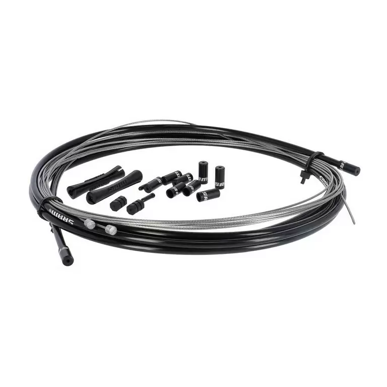 Câble de dérailleur kit route/vtt noir 4mm - image