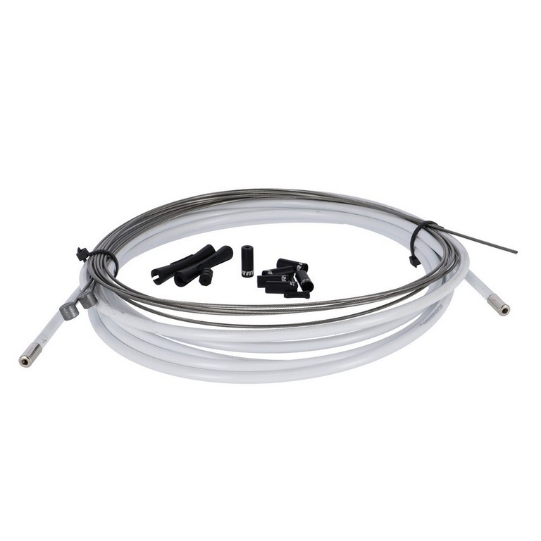 MTB-Bremskabelsatz 5 mm Weiß