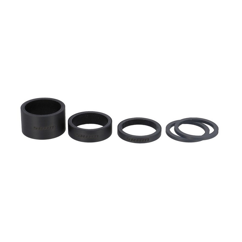 Kit spessori sterzo UD Carbon 2 x 2,5mm / 1 x 5mm / 1x10mm / 1x20mm