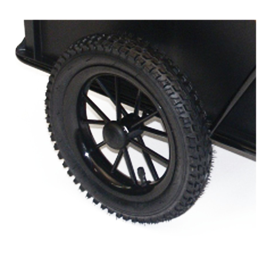 Kunststoff-Speichenrad 12'' für Mini-Boy-Anhänger
