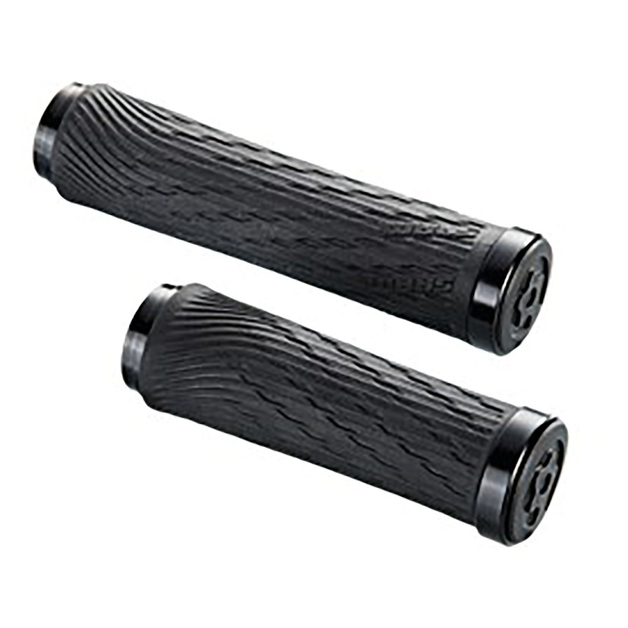 Pair lockring grips for GripShift 100/122mm black