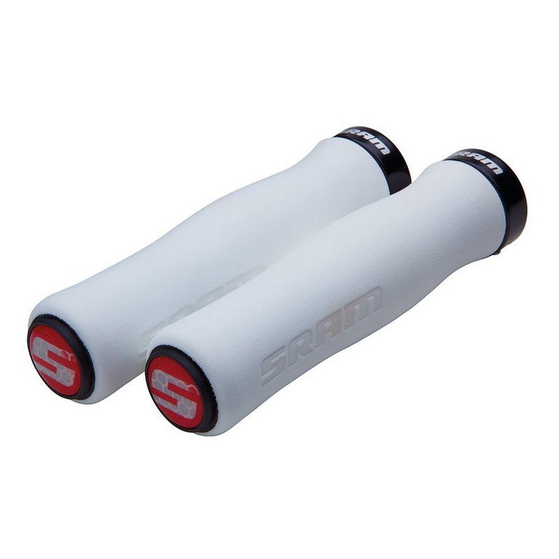 Locking Grip Contour Foam 129mm MTB Blanco/Negro