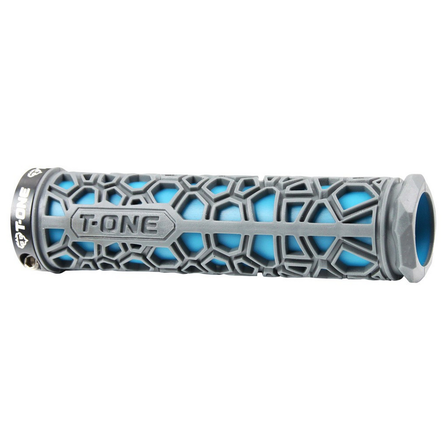 Griffe h2o blau/grau mit einer Schraubensicherung 130mm