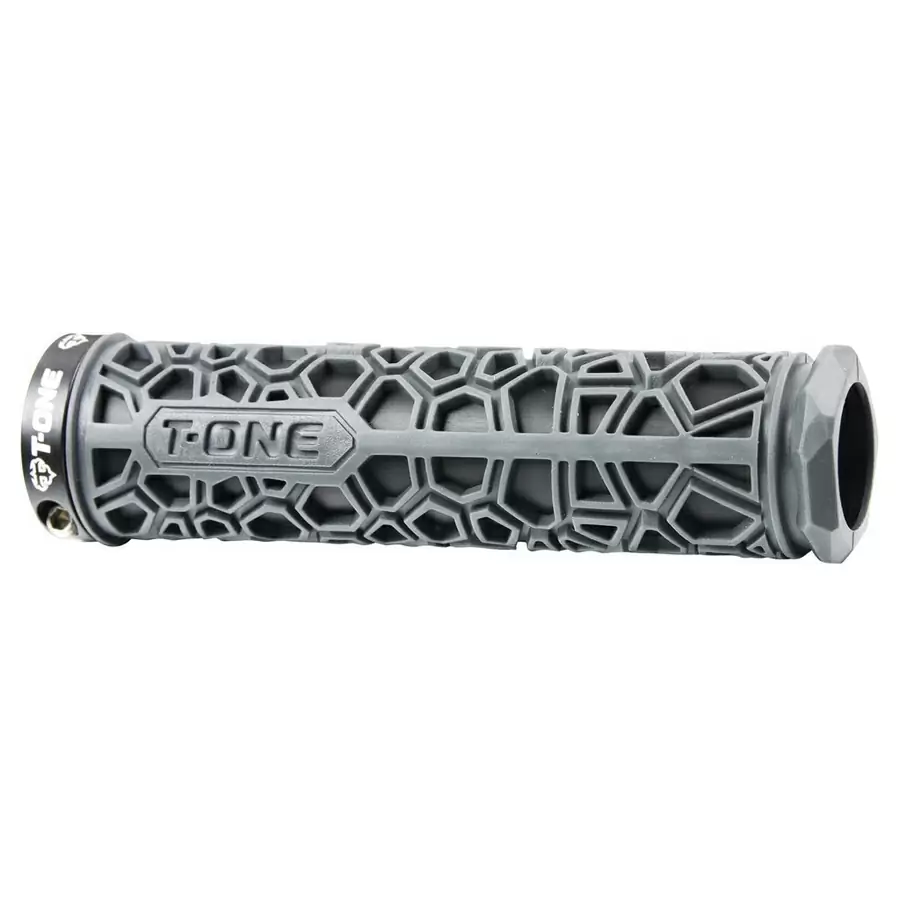 Grips h2o gray/black with one screw locking 130mm - image