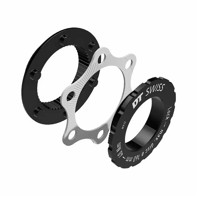 Center Lock Rotor Adapter Road 9/12mm Axle - image