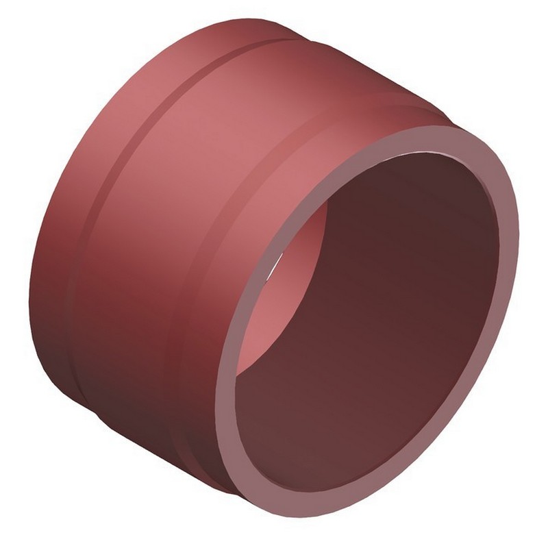 Luva espaçadora de liga para 10,7 mm EXP vermelho