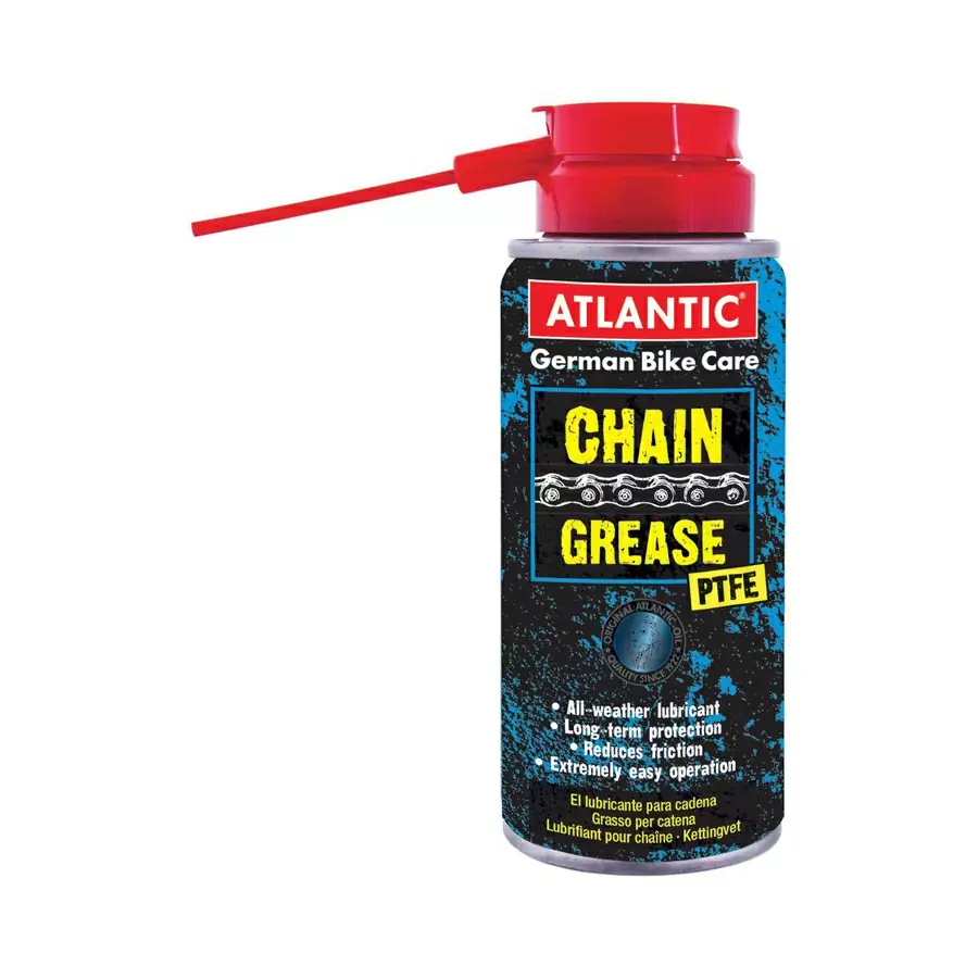 Grasso per catene Atlantic con PTFE 150ml, spray con beccuccio - image