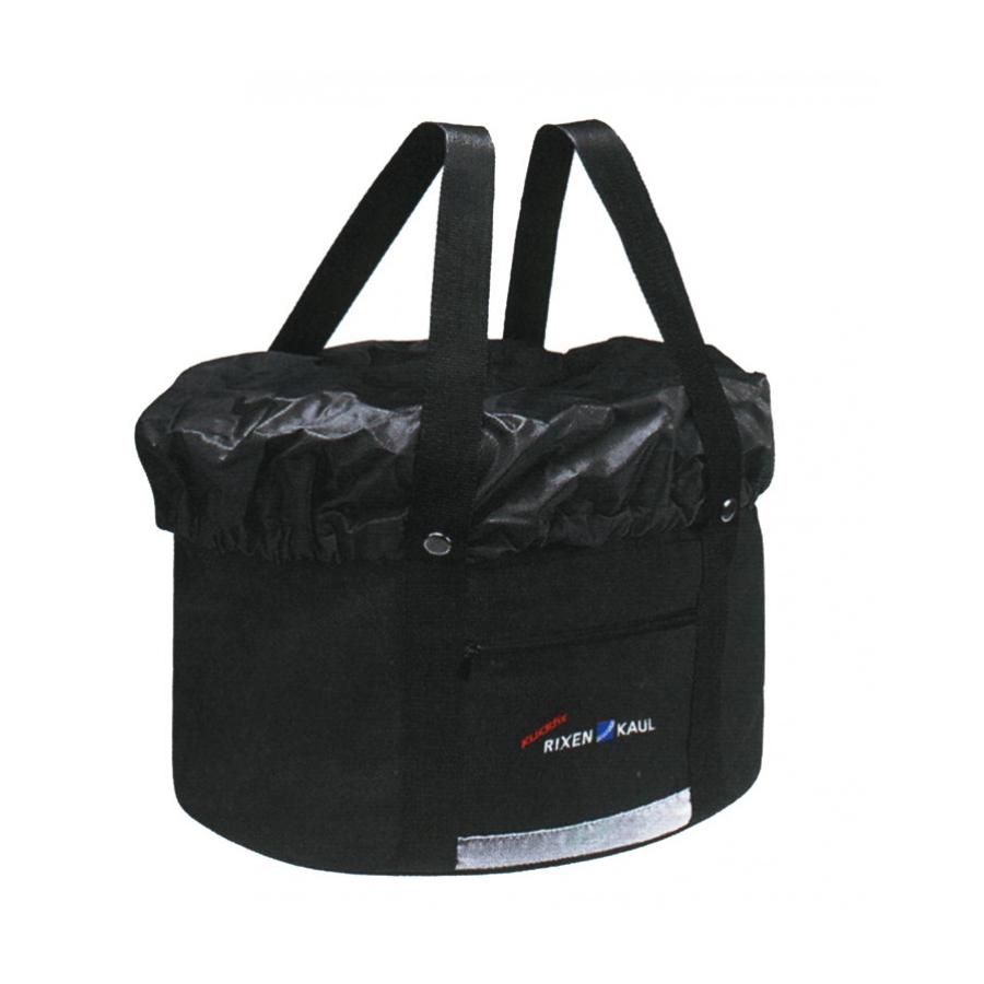 Shopper Plus handlebar bag black 24lt without adapter