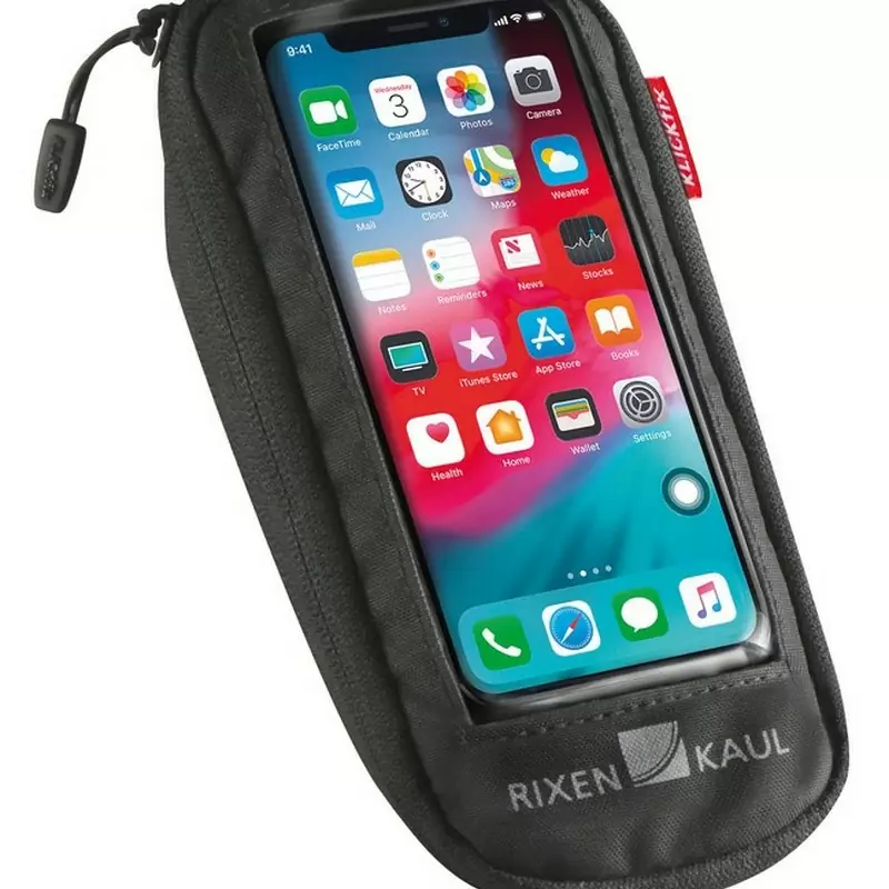 Borsa Porta Smartphone Comfort S Trasparente/Nero - image