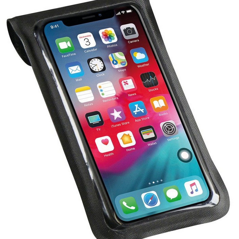 Borsa Porta Smartphone Light S Trasparente/Nero