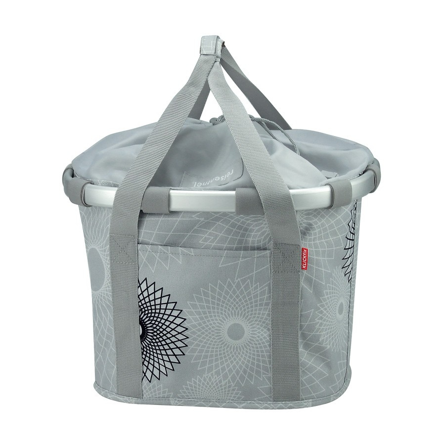 Bag of city Bikebasket gray 35x28x26cm