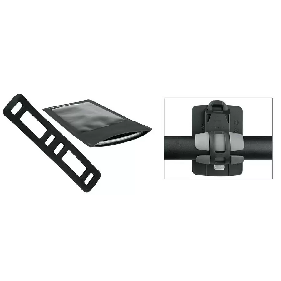 Smartphone holder Smartboy black incl. bag - image