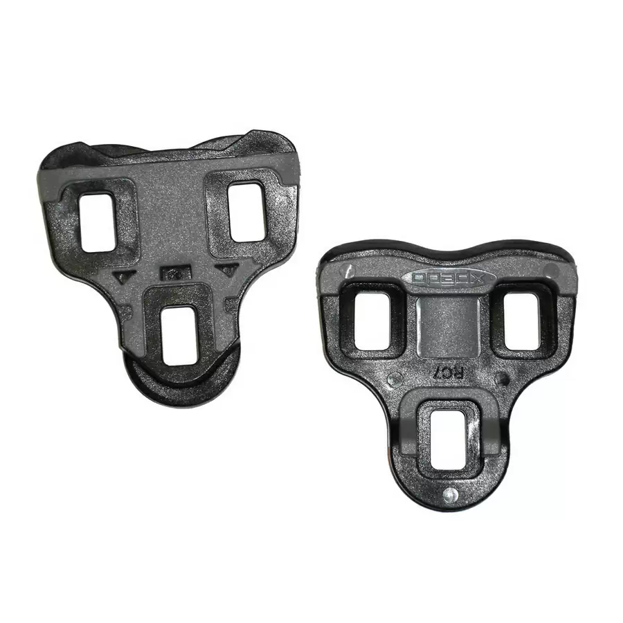 Replacement cleats compatible thrust 7 system look keo 0° black - image