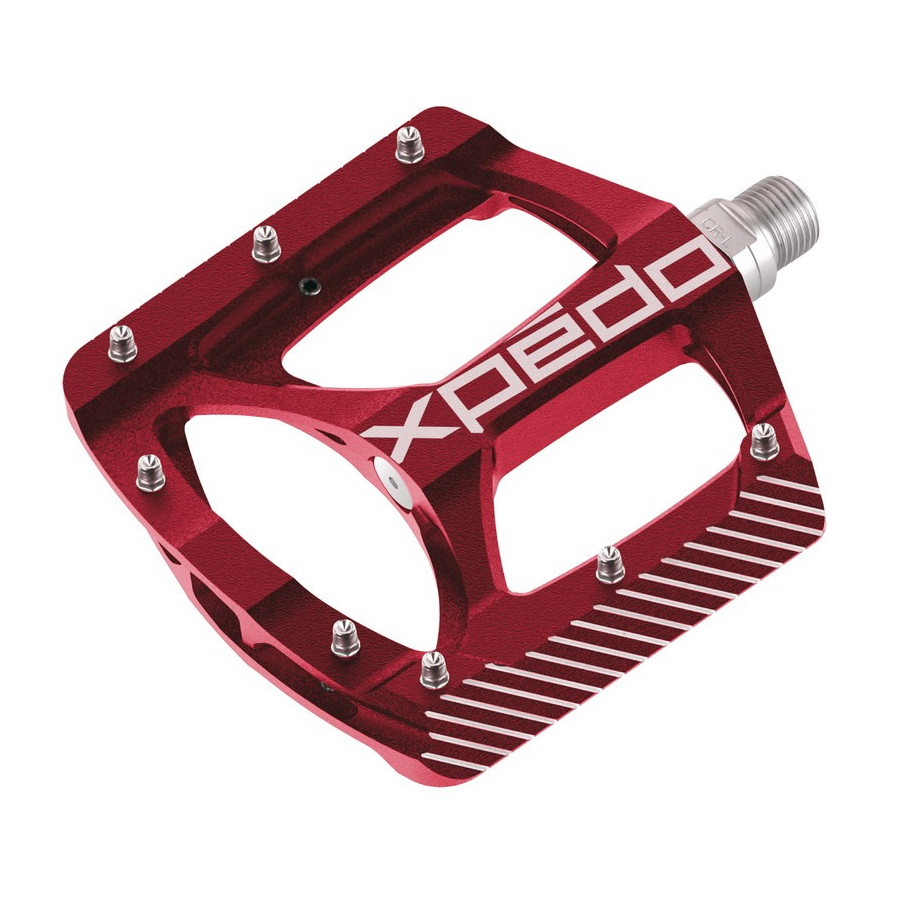 pair pedals zed red 9/16'' xmx-27ac