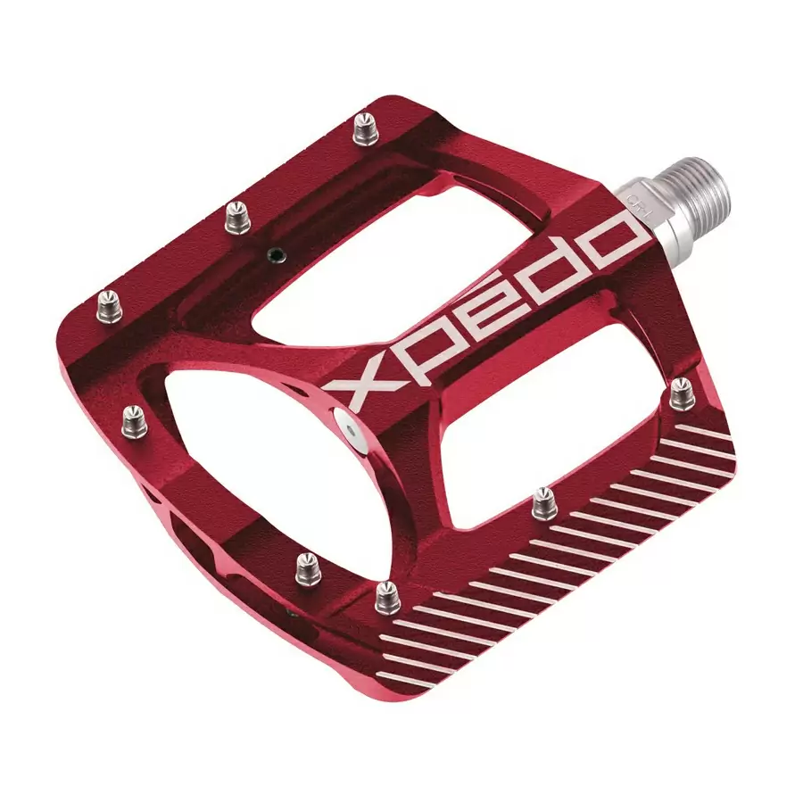 pair pedals zed red 9/16'' xmx-27ac - image