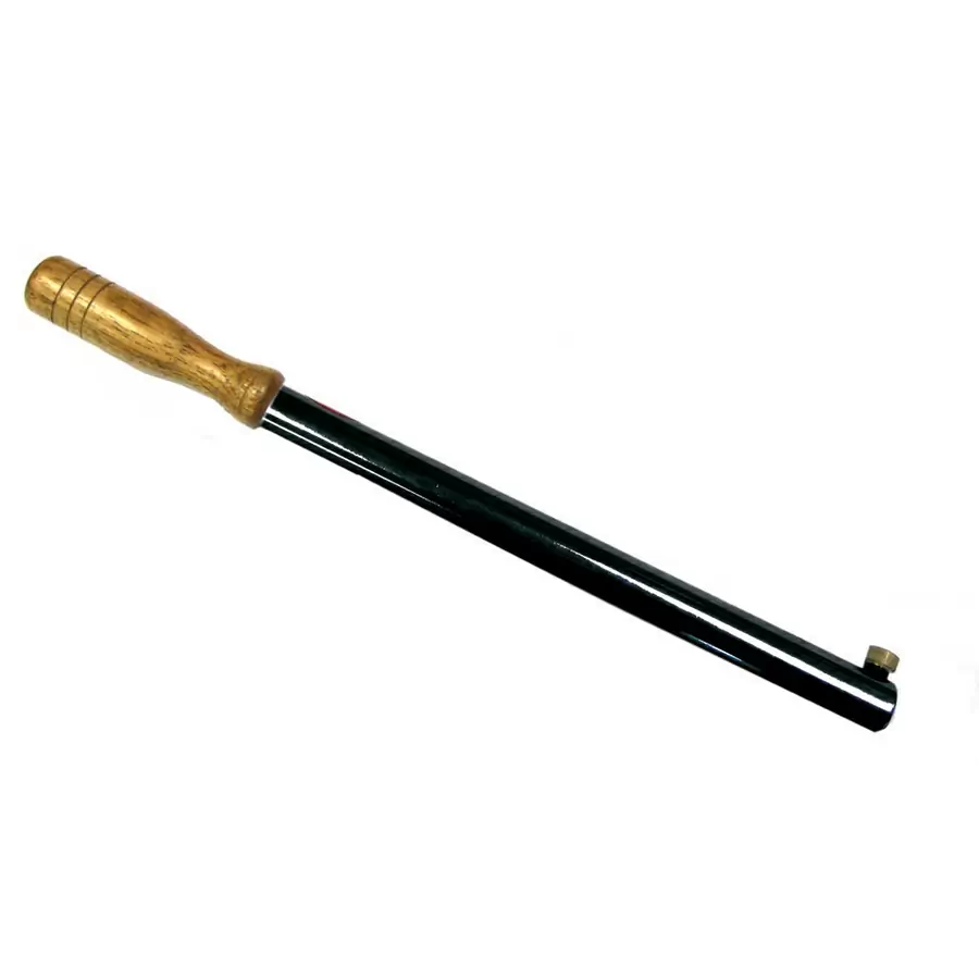 Metal frame pump with wooden handle length 400mm - image
