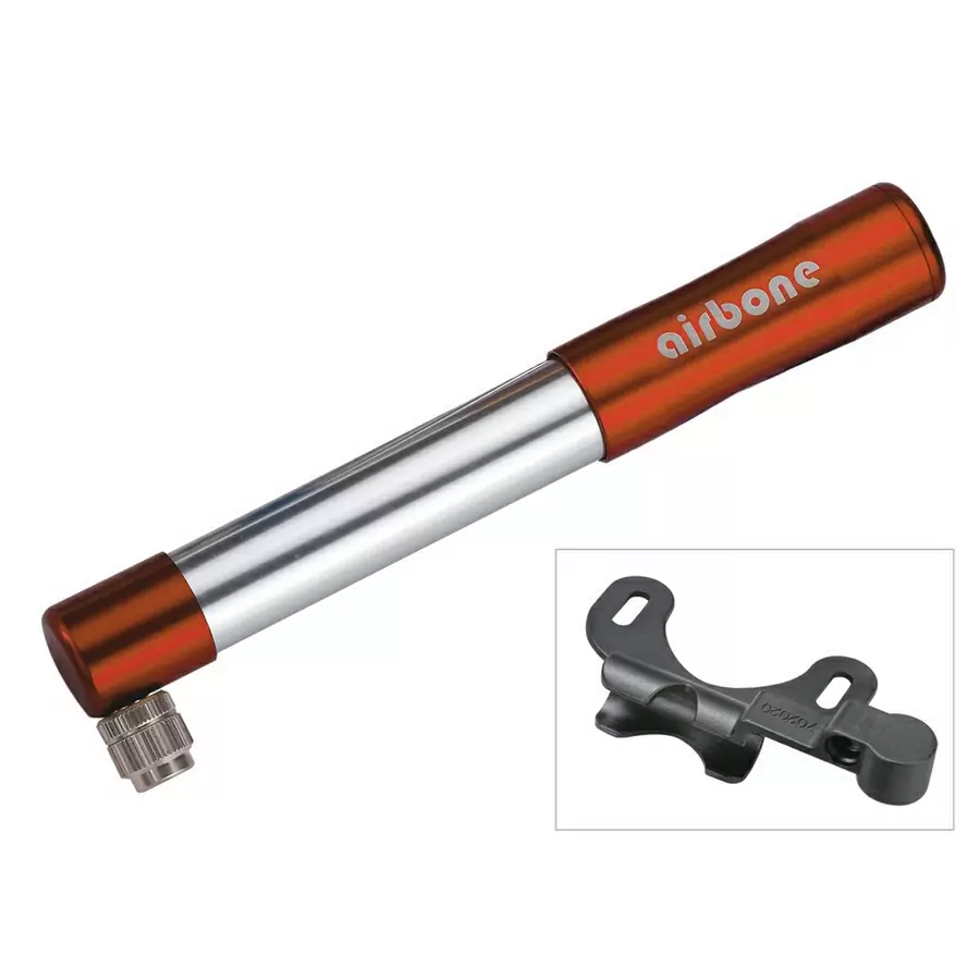 Soporte de mini bomba naranja Evolution ZT-505 de 185 mm incluido - image