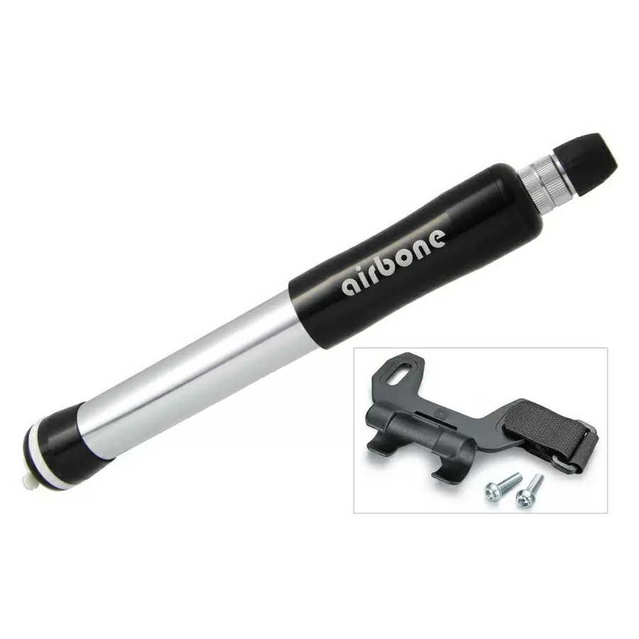 Mous Tail Mini ZT-509 Mini bomba preta de 210 mm incluindo suporte - image