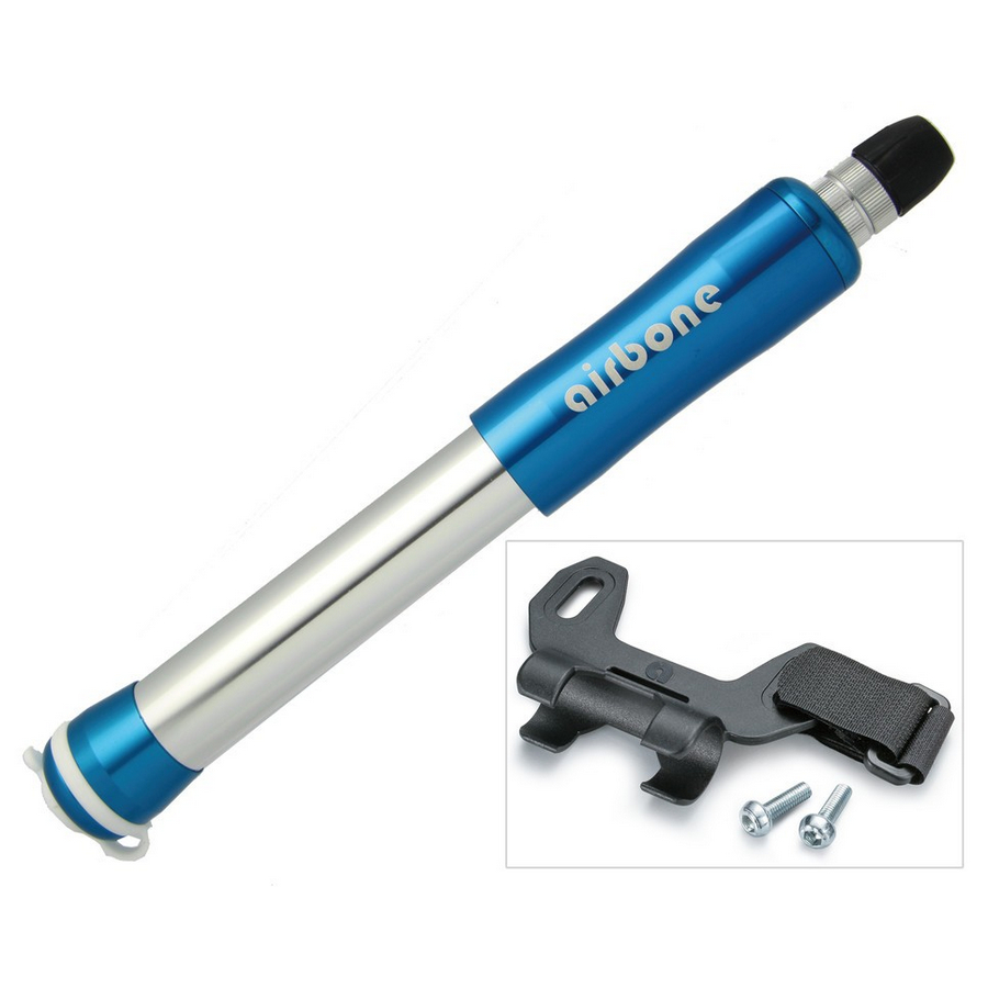 Minibomba Mous Tail Mini ZT-509 210mm Azul Incluye Soporte