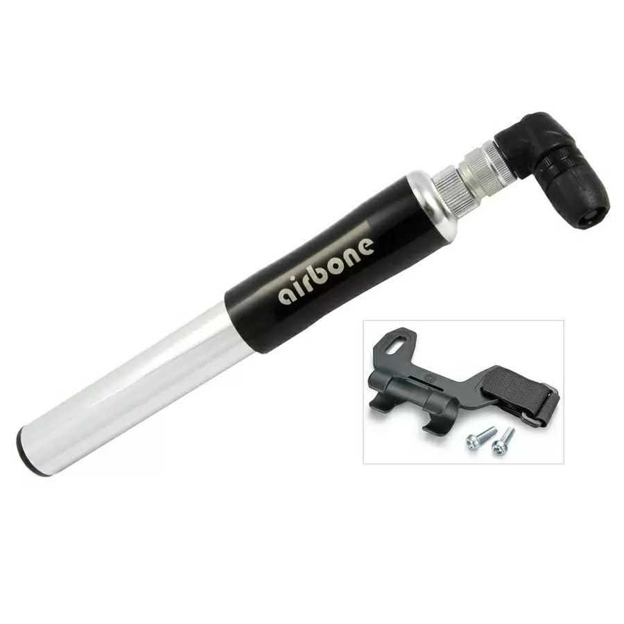Mouse Tail Mini Pump ZT-512 215mm Suporte Prateado Incluído - image