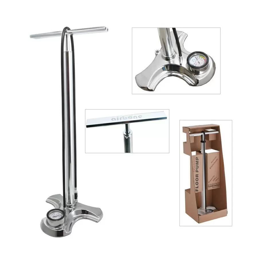 Pompe à pied ZT-901 Aluminium 655mm 220psi/16bar - image