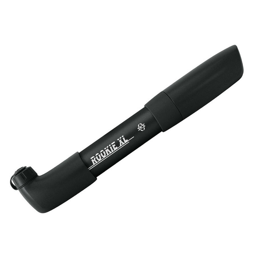 Pompa bici Rookie XL 2012 nero, 227 mm, reversibile
